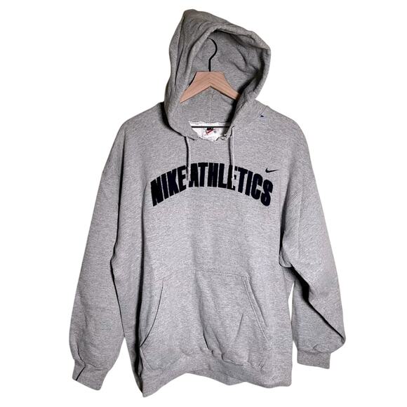 Nike Other - VNTG NIKE Embroidered felt letter 90s hoodie XL